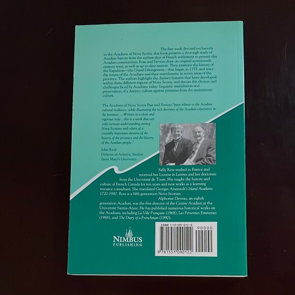 The Acadians of Nova Scotia: Past and Present - Ross, Sally; Deveau, Alphonse - Picture 2 of 2